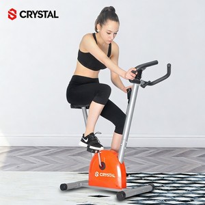 Vélo d'exercice vertical CRYSTAL SJ001 à transmission par courroie, résistance magnétique, écran LCD, siège réglable, 150 kg, pour <span class=keywords><strong>cardio</strong></span> fitness à domicile - Product Image 6