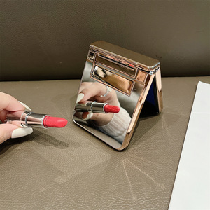 <span class=keywords><strong>เคส</strong></span>ฝาพับกระจกเคลือบด้วยเพชรหรูหราป้องกันตกสำหรับ Samsung <span class=keywords><strong>flip</strong></span> 7 6 5 <span class=keywords><strong>4</strong></span> 3 - Product Image 2