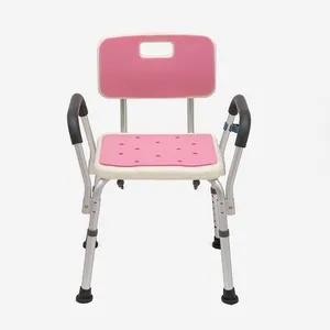 홈 케어 헤비 듀티 Panded 조정 샤워 의자 목욕 의자 벤치 의자 욕조 발판 노인 장애인 임신