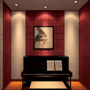 9mm High Density Polyester Fiber Acoustic Panel Soundproof Wall Board NRC 0.9 Noise Reduction for Home Theater &amp; Studio - Product Image 2