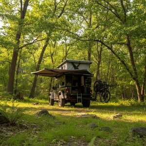 Camper <span class=keywords><strong>tout</strong></span>-<span class=keywords><strong>terrain</strong></span> à glissière pour pick-up, électrique, pliable, avec porte latérale, grand espace, couleur personnalisée pour pick-up <span class=keywords><strong>tout</strong></span>-<span class=keywords><strong>terrain</strong></span> - Product Image 5