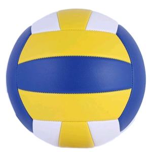 Ballon de football officiel de taille 5 personnalisé de haute qualité, football d'entraînement en cuir cousu à la machine - Product Image 1