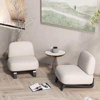 Chaise de salon design moderne et simple, fauteuil de détente de luxe léger, canapé paresseux individuel pour hôtel et usage domestique – Offre Spéciale