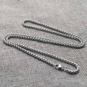 สร้อยคอสแตนเลสทรงกลมขนาด2-5มม. 3มม. สำหรับทำเครื่องประดับและงานปาร์ตี้ - Product Image 5