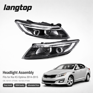 Phare de remplacement durable et économique, faisceau haut et bas, pour <span class=keywords><strong>Kia</strong></span> K5 2014 2015, réparation automobile - Product Image 1
