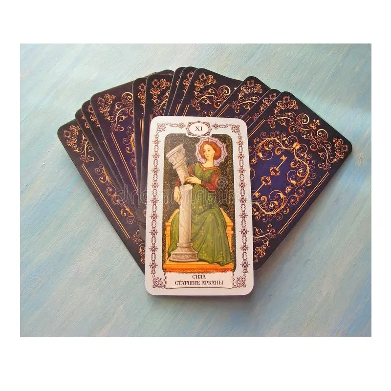 Benutzer definierte Tarot karten mit Ratgeber-Tarot karten mit Bedeutung auf der Karte