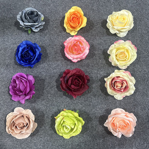 Silk Rose Hair Accessory Vintage Artificial <b>Flower</b> Realistic <b>Corsage</b> For Photography Props And Clothing Decoration - Product Image 2