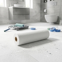 Film de protection auto-adhésif haute adhérence pour sols, absorbant les liquides, anti-rayures, feutre de peintre pour la décoration de marbre, carrelage et bois dur