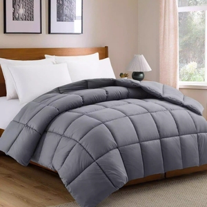 Longshow <span class=keywords><strong>Comforter</strong></span> bộ đồ giường sang trọng chèn cho khách sạn hiển thị nhà máy Bán Buôn Chăn điền 100% Polyester - Product Image 4
