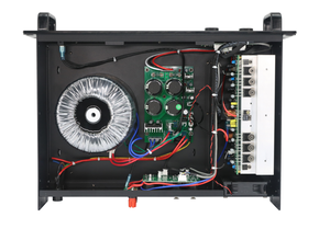Amplificador Profesional T403 en Oferta, 2 Canales, Clase H, 300WX2, Tamaño Pequeño, Ligero, Tecnología SMT para Sistema de Arreglo Lineal - Product Image 5
