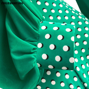 FLHY0543 Vestido de <span class=keywords><strong>Baile</strong></span> de Salón y Vals Moderno al por Mayor con Falda de Gran Vuelo y Manga Larga, Conjunto para Práctica y Actuación para Dama - En Stock - Product Image 5