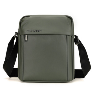 Wholesale Custom Lightweight Comfortable High Quality Zipper Casual Style Waterproof Men's Essentials <b>Shoulder</b> <b>Bag</b> - Product Image 4