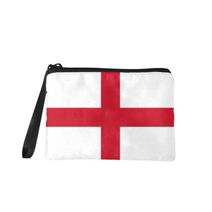 Pochette zippée personnalisée avec drapeau de la <span class=keywords><strong>Tunisie</strong></span>, sac à main, porte-monnaie, sac portable pour femmes et hommes, cadeau à bas prix, vente en gros d'usine - Product Image 5