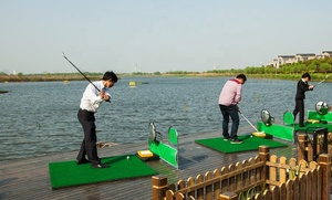 Balle de golf flottante personnalisée avec logo, imprimée sur mesure, en Surlyn 2 pièces, flottante pour lac et practice, avec design personnalisé - Product Image 4