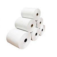 Rouleaux de papier thermique pour imprimante POS 80x80, simple couche