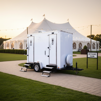 Toilettes Extérieures de Luxe sur Remorque Orang Technology – Toilettes Mobiles Portables de Luxe