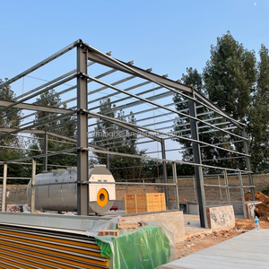 Structure en acier préfabriquée à installation rapide pour hangar à vaches et bergerie, pour usage agricole - Product Image 5