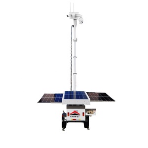 Système solaire portable haute fiabilité avec caméra HD pour surveillance d'entrepôt sur remorque - Product Image 3