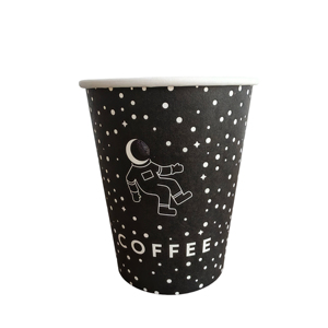 Fournitures pour café - Gobelets en papier blancs de 8 oz pour café noir - Product Image 1