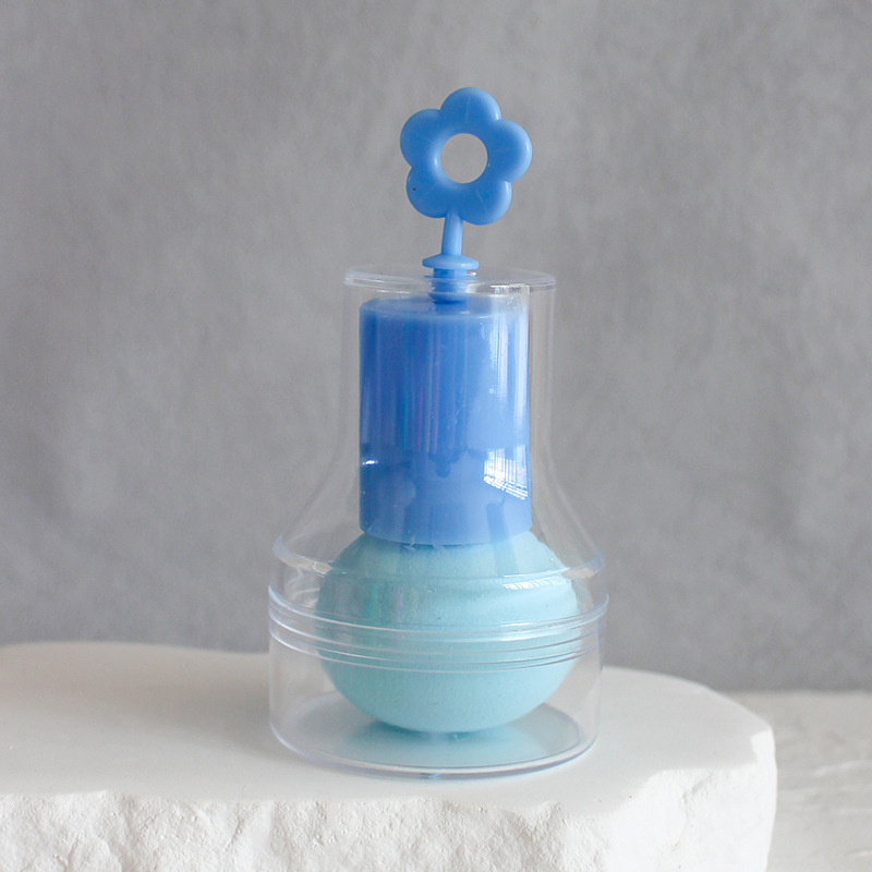 Boîtier bleu transparent