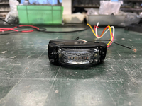 Kit DE LUZ DE baliza de emergencia automática de 6W con luz de coche intermitente estroboscópica de 6 Leds LTD155