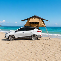 Tente de toit souple ADA OVERLAND pour 4x4 tout-terrain, légère, imperméable, avec éclairage LED pour camping-car