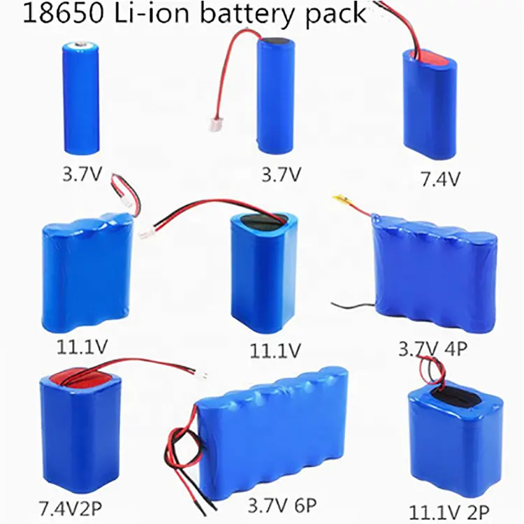 Enerforce OEM Công suất Lithium Ion Battery Pack 18650 lithium pin 3.7V Li-ion có thể sạc lại pin