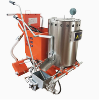 Machine de marquage routier robotisée tout-en-un chauffée pour la peinture des places de stationnement en bordure de route