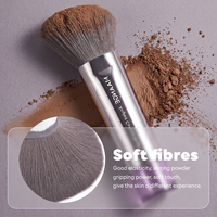 MAANGE – Pinceaux de maquillage professionnels en gros, marque privée, pour poudre libre, fond de teint liquide et blush