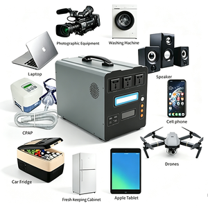 Station d'énergie solaire portable à faible MOQ disponible, 2 kWh, 12,8 V, 6000 cycles, station d'alimentation portable, stockage d'énergie domestique, <span class=keywords><strong>batterie</strong></span> <span class=keywords><strong>au</strong></span> lithium - Product Image 4