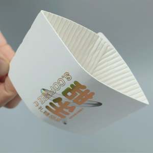 Funda de Papel para Vasos de Café con Logotipo, Vasos de Papel para Café con Impresión Flexográfica - Product Image 5