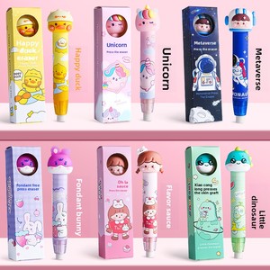 Cadeau-gummetje schone, schattige kleine dinosaurus eenhoorn voor kantoor, school, student, Kawaii schrijfwaren, intrekbaar, groothandel, lief - Product Image 1