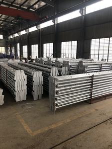 Poste <span class=keywords><strong>de</strong></span> Andamio y Pata <span class=keywords><strong>de</strong></span> <span class=keywords><strong>Puente</strong></span> para Acera, Galvanizado por Inmersión en Caliente o con Recubrimiento en Polvo, Estándar Americano, <span class=keywords><strong>de</strong></span> 8 a 24 pies - Product Image 2