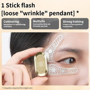 Dispositivo Wireless per la Cura della Pelle, Patch Oculare Riutilizzabile con Controllo del Timer, Massaggiatore per Borse Sotto gli Occhi a Microcorrente e Massaggio Viso per Uso Quotidiano Domestico - Product Image 4