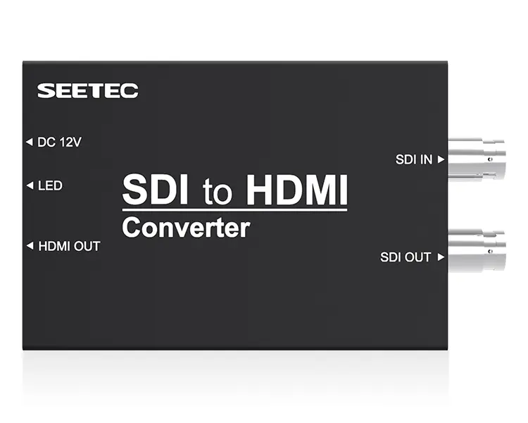 Preço de fábrica conversor bnc de sinal de vídeo de vários formatos para hdmi para produção de programas de transmissão