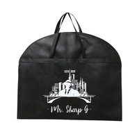 Sacs de rangement pour costumes de voyage personnalisés en non-tissé avec fermeture éclair pour la vente en gros
