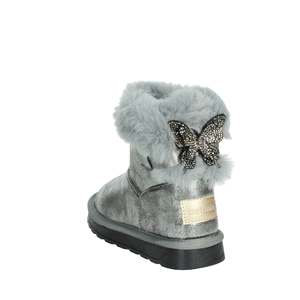 Botas de Invierno para Niña, Modelo HX004, Color Gris, Forradas con Piel Sintética - Product Image 2