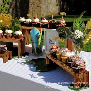 Wooden <b>Spice</b> <b>Rack</b> 4 Layers Multi Functional Storage Organizer For <b>Kitchen</b> Countertop - Product Image 4