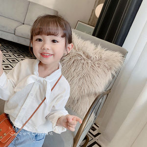 Camisa de Manga Larga para Mujer, Estilo Coreano, Informal, de Color Sólido, Resistente a la Encogimiento, Oferta de Verano 2021 - Product Image 6