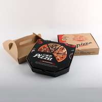 Toutes les tailles 12 16 18 pouces Boîtes à pizza Vente en gros Carton ondulé personnalisé Emballage Bon marché Boîte à pizza avec logo