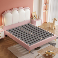 JUNYUHAO JCM-A38 Lit de rangement moderne et luxueux en cuir premium, rembourrage en mousse haute densité E0, idéal pour appartement