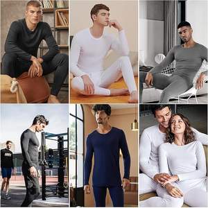 Derong ensemble <span class=keywords><strong>de</strong></span> vêtements <span class=keywords><strong>de</strong></span> sport à pression thermiques épais et écologiques personnalisés pour hommes haut et <span class=keywords><strong>sous</strong></span>-vêtements <span class=keywords><strong>de</strong></span> la saison d'hiver directement en usine - Product Image 6