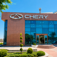 Lettres en relief LED personnalisées sans cadre, enseigne de marque automobile, logo, panneau publicitaire, concessionnaire Chery, showroom, devanture de magasin
