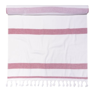 Vente en gros 100% coton rayé serviette de plage Logo personnalisé - Product Image 1