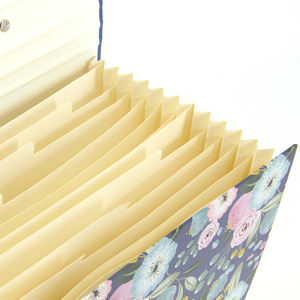 Carpeta de <span class=keywords><strong>Archivos</strong></span> Expandible Tipo Acordeón de 19 Bolsillos, Material de Papel Crema, Categoría Oficina, Personalizable, Gran Venta - Product Image 6