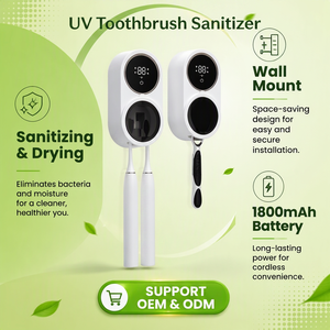 Stérilisateur dentaire oral USB Type-C mural de voyage en plastique, alimenté par batterie, avec batterie de 1800 mAh - Product Image 1