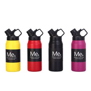 Thermos de camping en acier inoxydable 304, 750 ml, 950 ml, grande capacité, gourde isotherme avec couvercle et poignée - Product Image 4