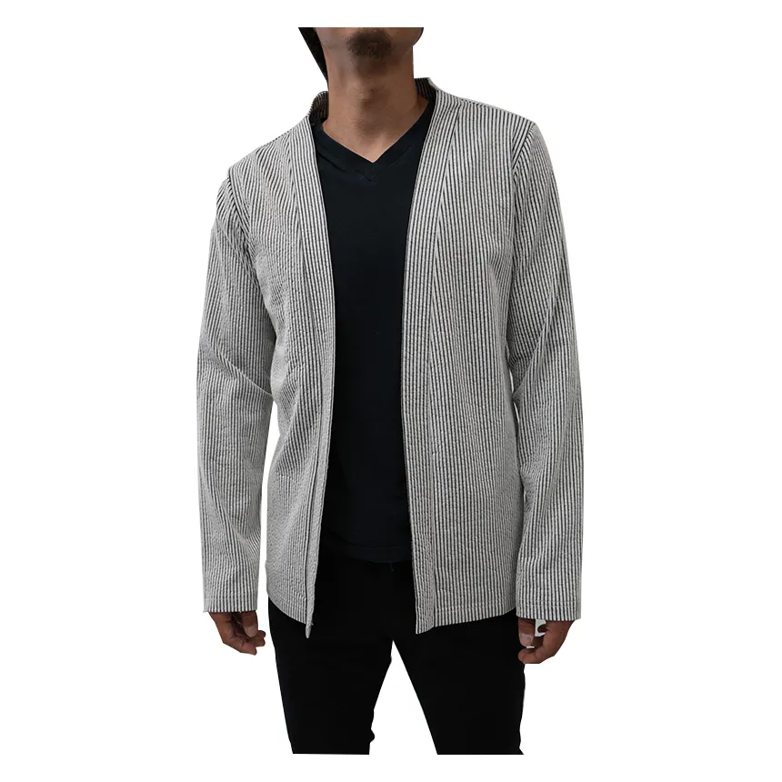 Casual daily products wholesale custom men long cardigan summer