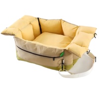 Sac de transport de luxe portable pour animaux de compagnie, toutes saisons, imperméable, résistant à la saleté, en coton PP, souple, respirant et chaud pour chiens et chats