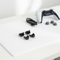 Boutons de remplacement 6 en 1 pour manette PS5 Slim, fourniture d'usine OEM, kit de boutons de remplacement de couleur personnalisée